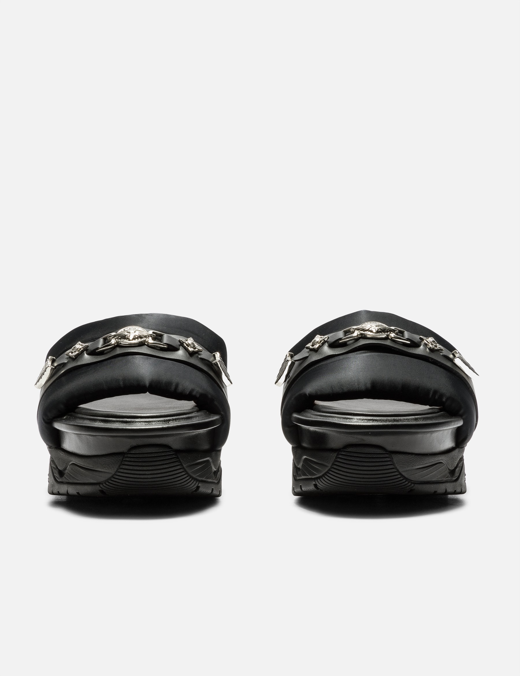 Metal Stud Platform Sandals view 14