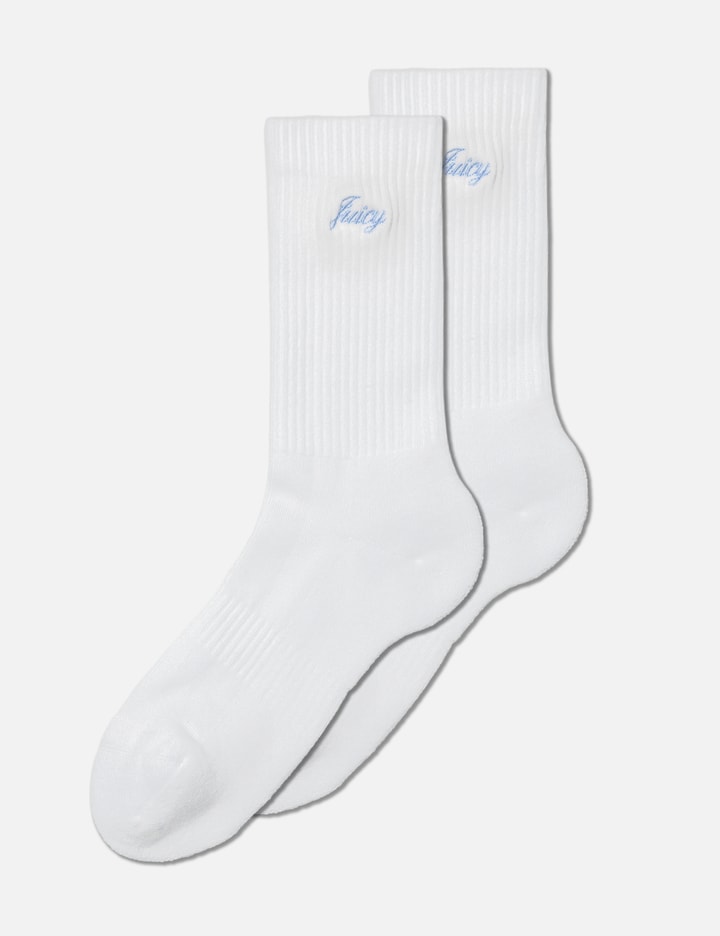 Sporty & Rich Sporty & Rich X Juicy Couture Script Sock