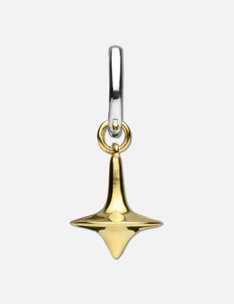 AVGVST Spinning Top Single Earring Gold Plated