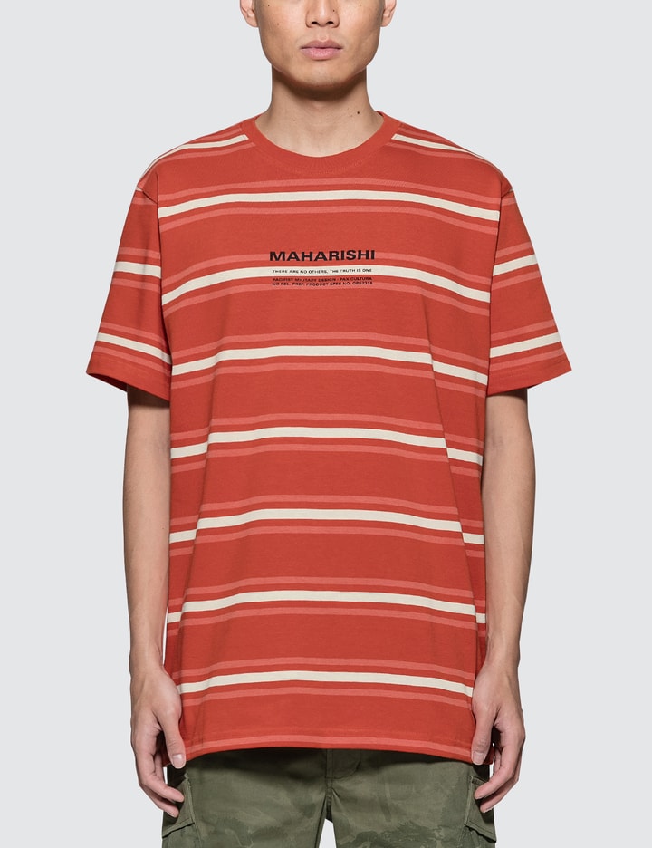 Maharishi Miltype Striped S/S T-Shirt Placeholder Image