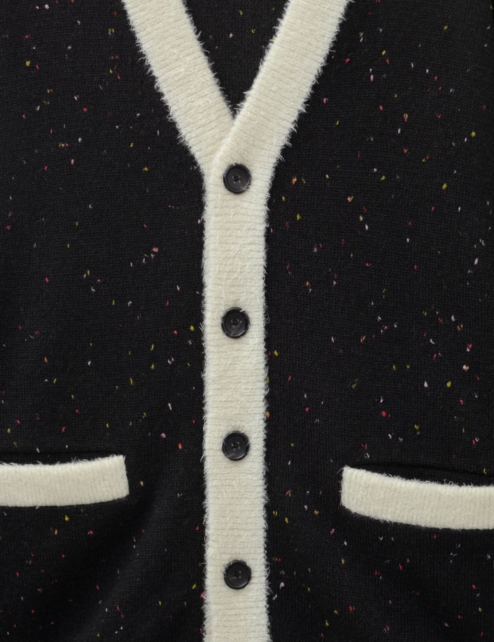 Mastermind Japan Cashmere Tweed Cardigan Oversized