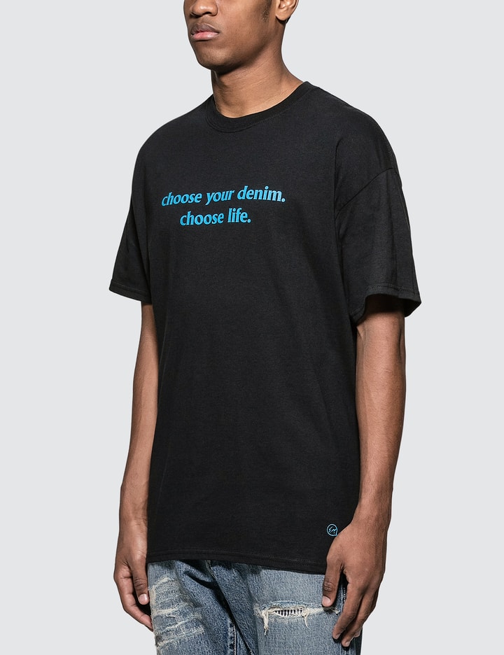 "Choose Life" Slogan Print T-shirt Placeholder Image