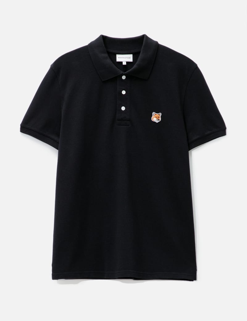 Polo Shirt MAISON KITSUNÉ Men color Black