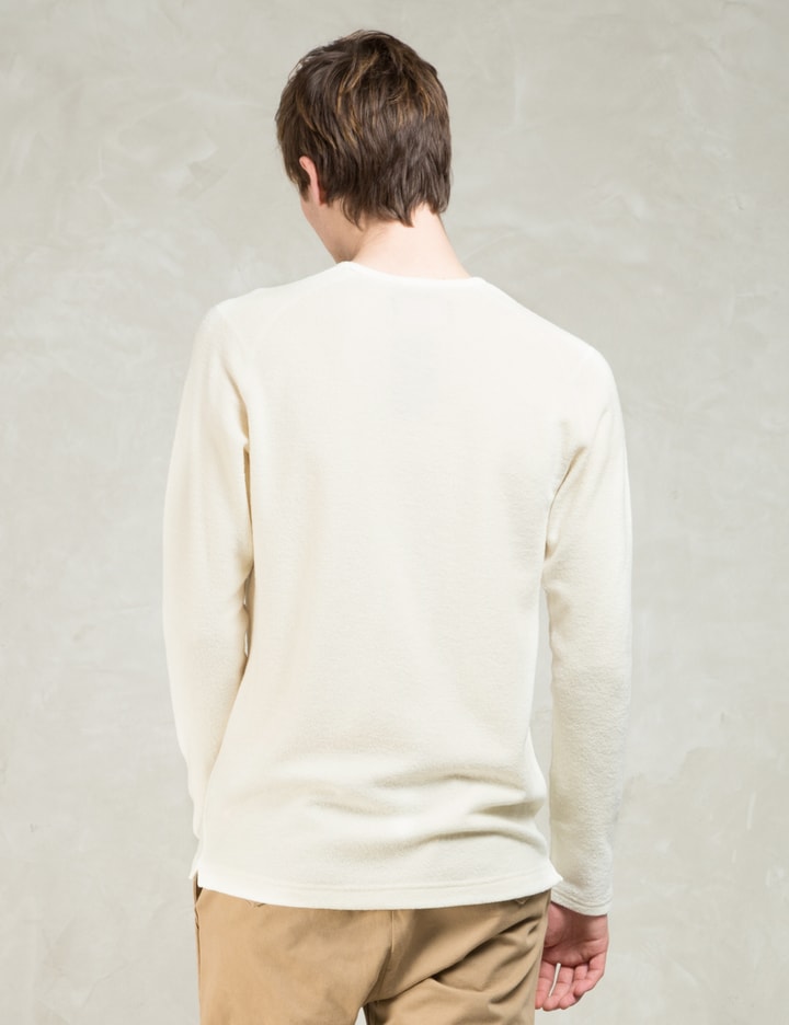 White Felted Wool L/s Sweater Placeholder Image