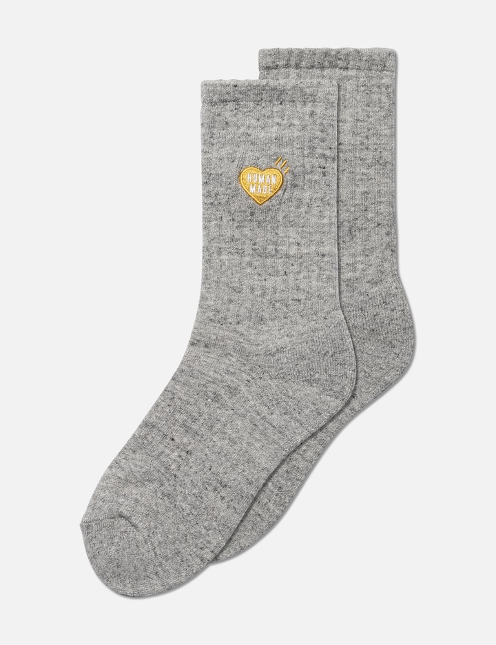 Human Made Pile Socks In Gray