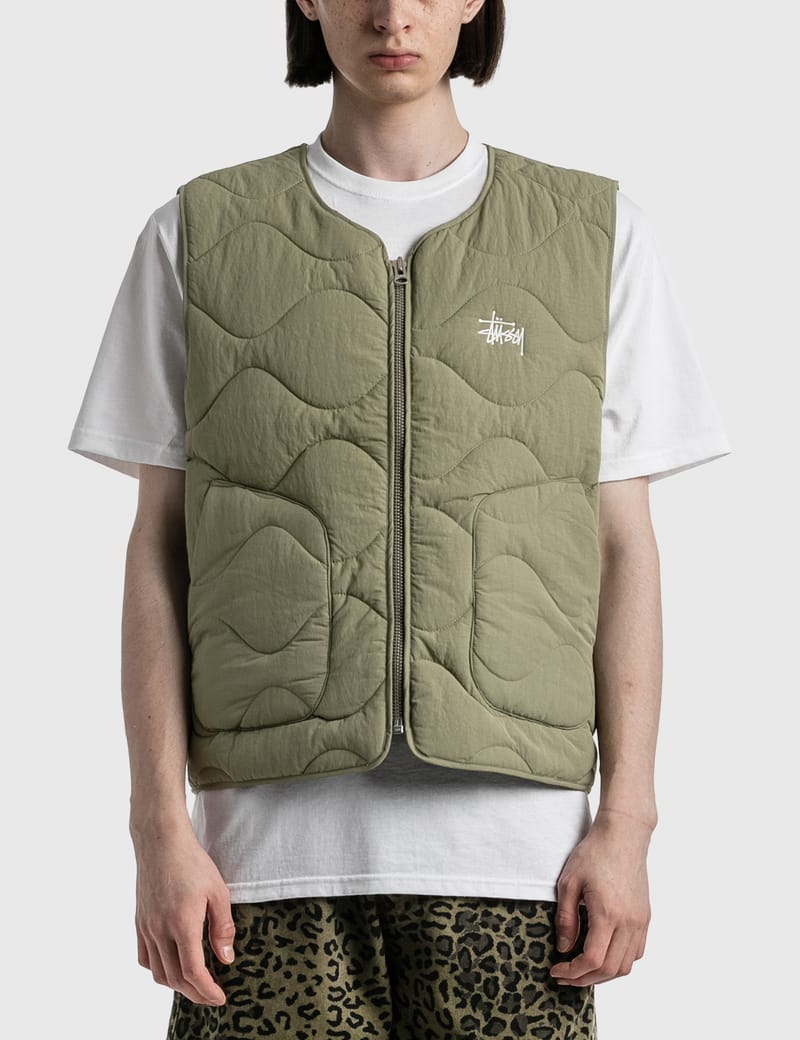 stussy liner vest