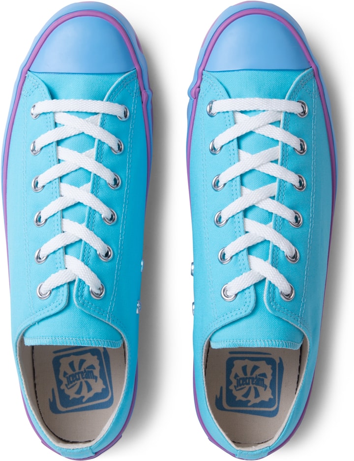 Light Blue Drippy Sneakers Placeholder Image