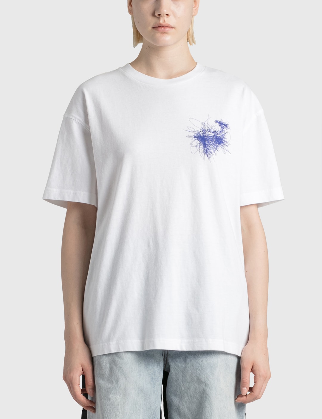 Off-White™ - Paint Arrow Slim Short Sleeve T-shirt  HBX - Globally Curated  Fashion and Lifestyle by Hypebeast