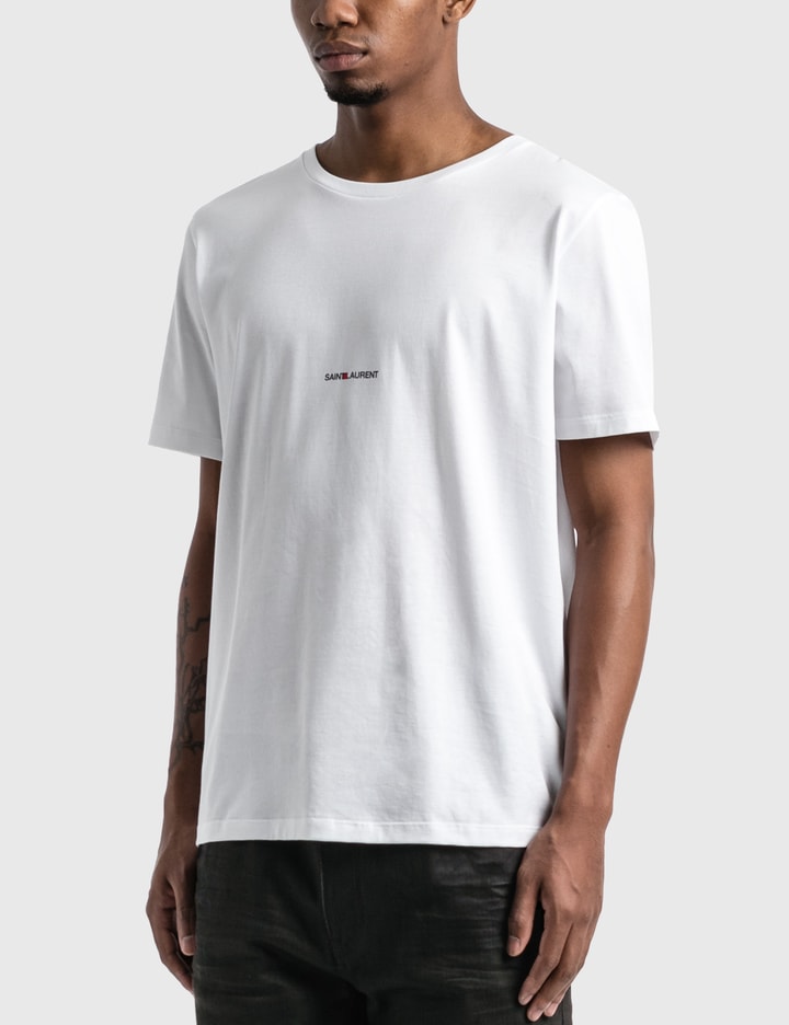 Saint Laurent - Saint Laurent Logo T-Shirt | Hbx - Globally Curated Fashion  And Lifestyle By Hypebeast