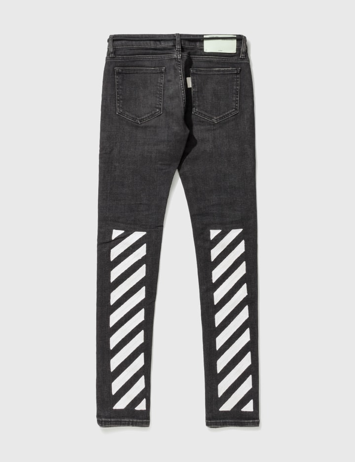 OFF WHITE DESTROYED DEMIN JEANS Placeholder Image