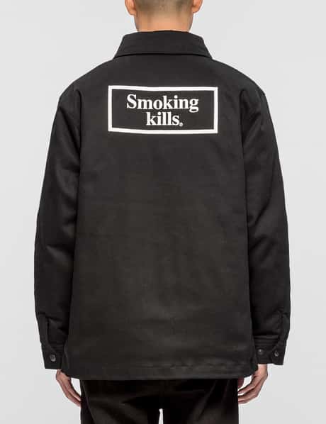 FR2 - Smoking Kills Coach Jacket | HBX