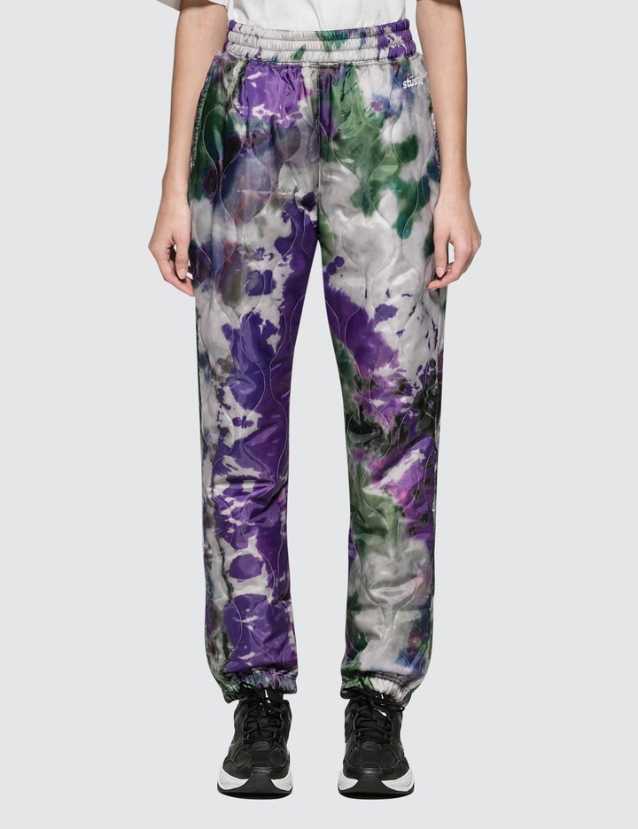 Curtis Tie Dye Quilted Pants Placeholder Image