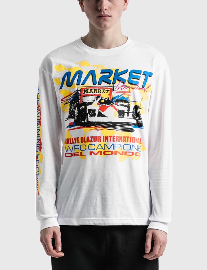 Racing Stripe Long Sleeve T-shirt Placeholder Image