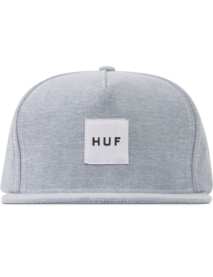 Black Oxford Box Logo Snapback  Placeholder Image