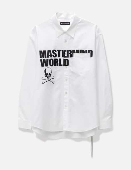 Mastermind World ピース オックスフォード シャツ