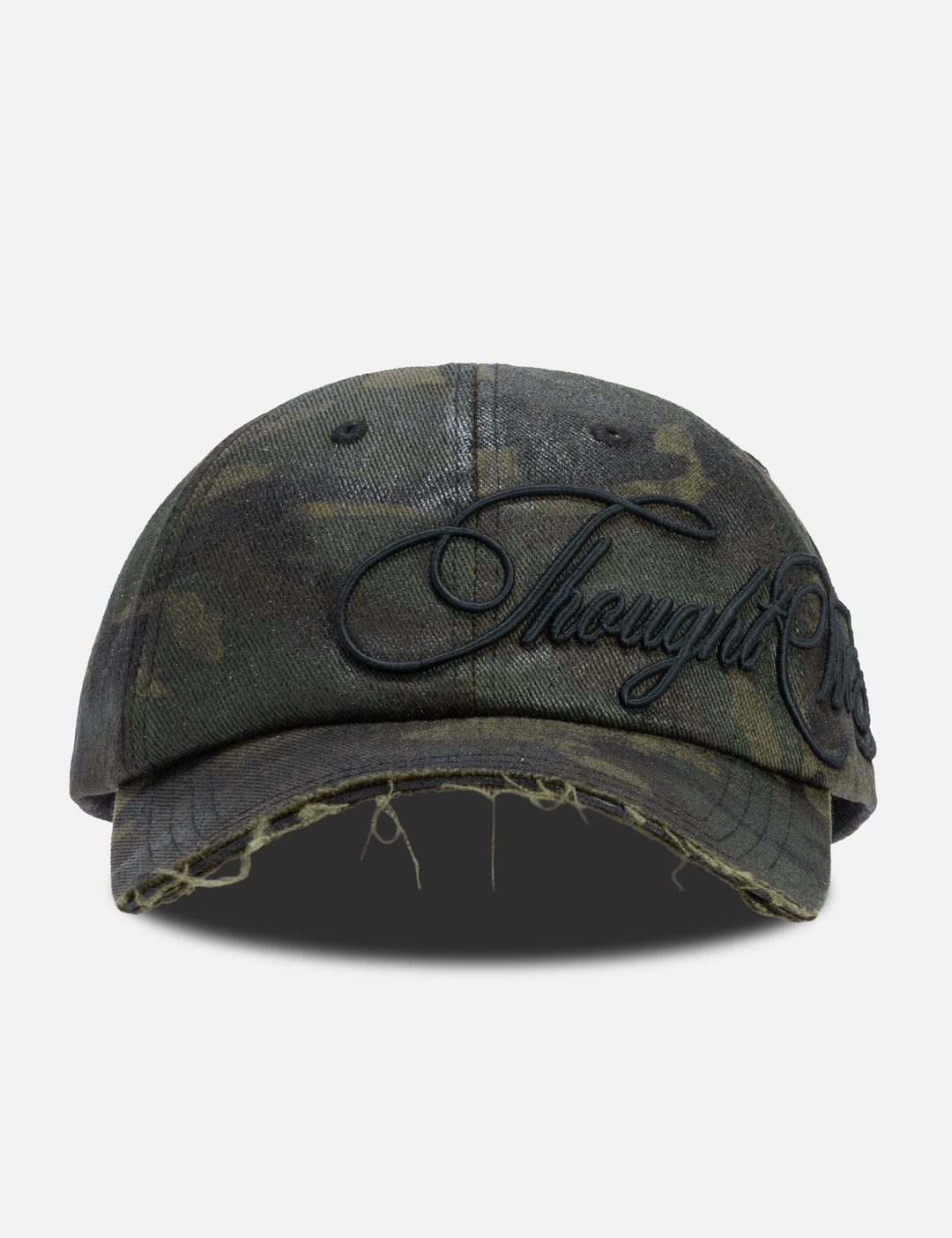 "Thorne" Embroidered Cap In Camo view 6