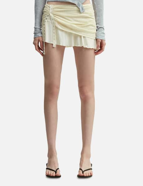 Misty Sheer Mini Skirt view 10