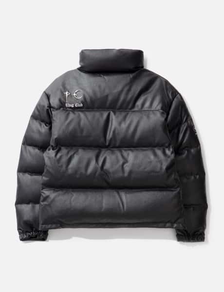 サグクラブ - TC Leather Puffer Jacket | HBX