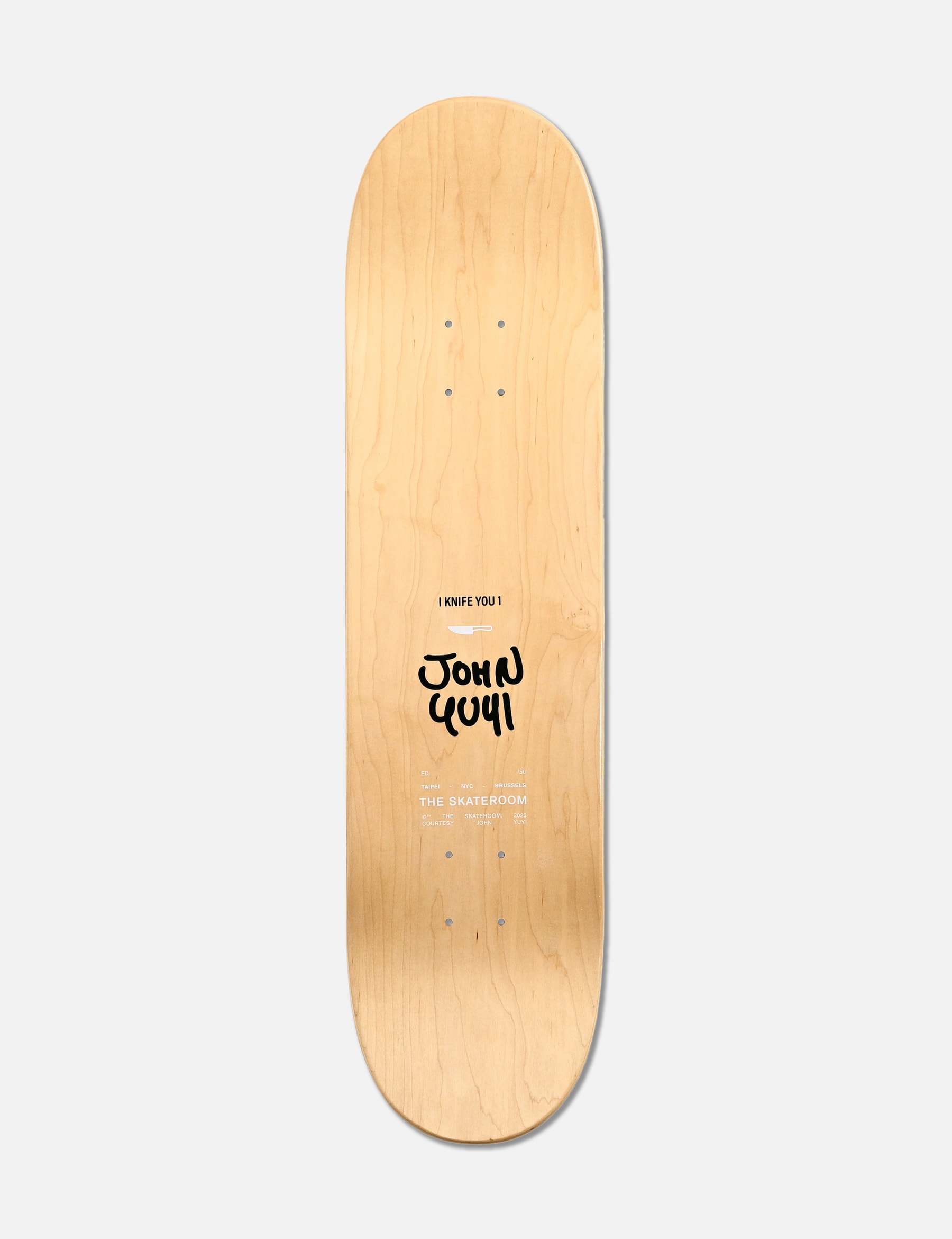 HBX Exclusive - I Knife You Skateboard view 11