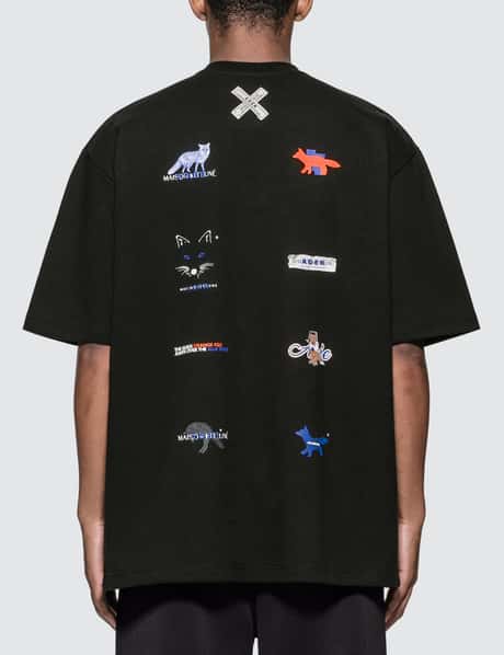 Maison Kitsuné - Ader Error X Maison Kitsune Logo Play T-Shirt | HBX