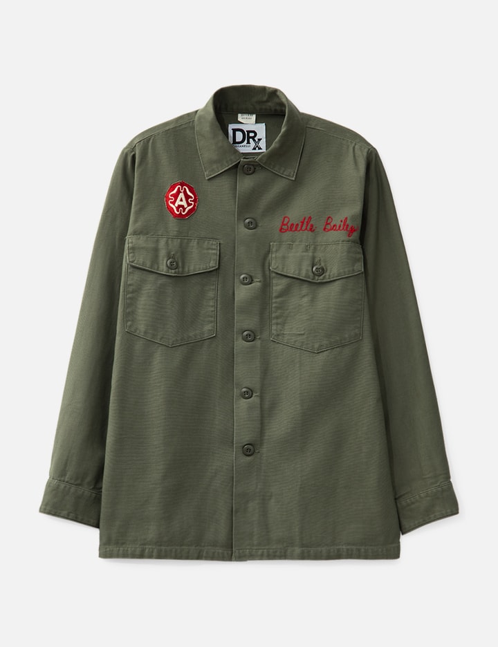 Dr. Romanelli Beetle Bailey Jacket In Green