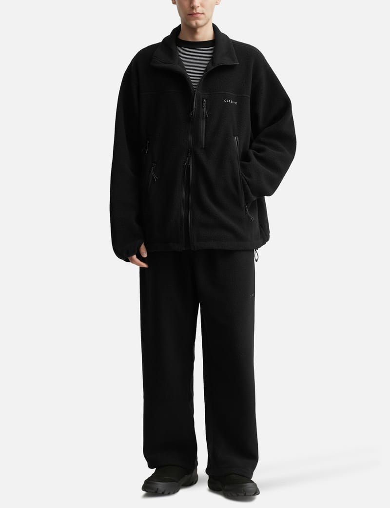 美品】24AW POLARTEC FLEECE SET UP (BLACK) ennoy POLARTEC® FLEECE 