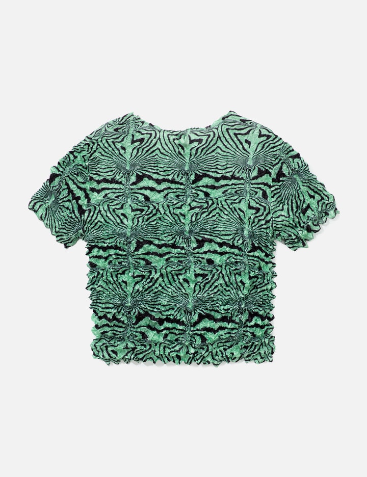 Brain Dead Warped Zebra Bubble Shrink Short Sleeve