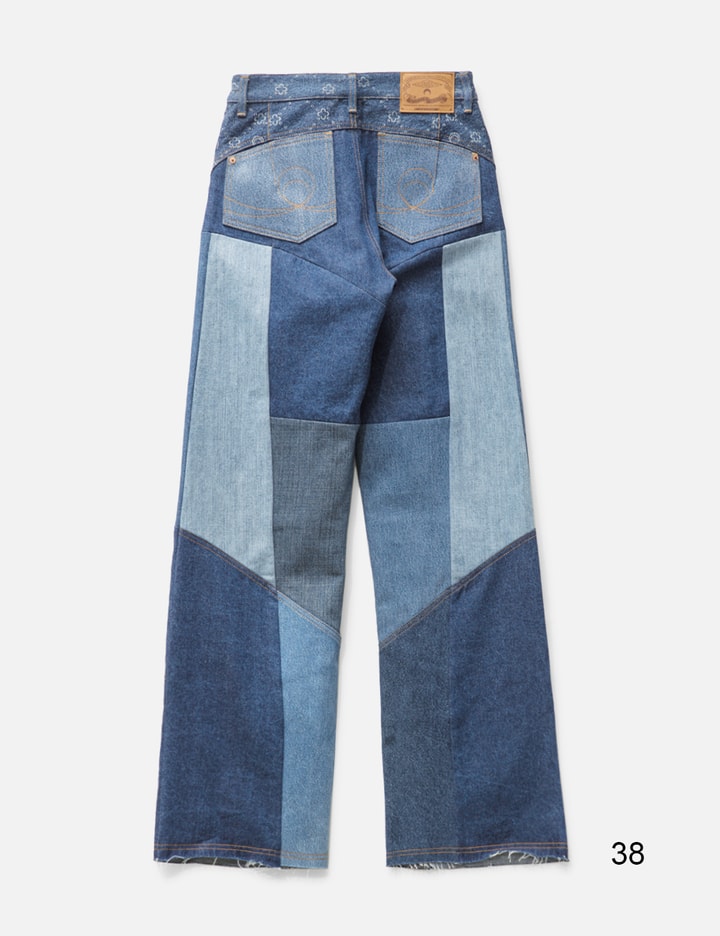 리제네레이티드 데님 모노그램 와이드 레그 트라우저 Placeholder Image