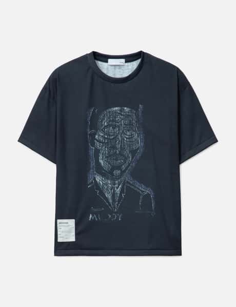 TOLQ Short Sleeve Trompe L'oeil Scratch T-shirt