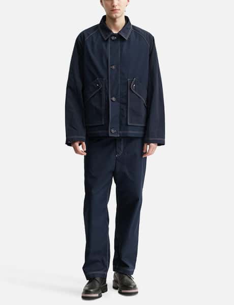 Typewriter Cloth Cropped Field Jacket view 16