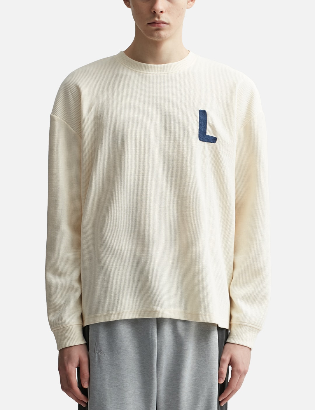 Human Made - Wool Blend Long Sleeve T-shirt | HBX - Globally 