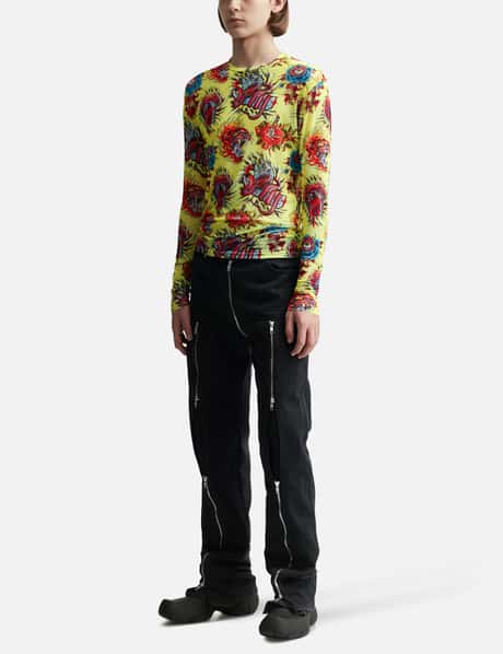 UNISEX MESH LONG-SLEEVE TOP view 14