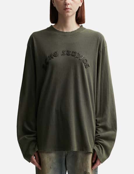 Acne Studios Logo Long Sleeve T-shirt