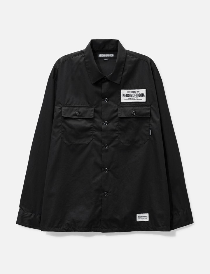 Neighborhood Classic Work Shirt Ls In Black