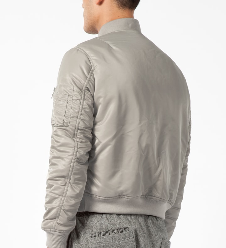PHENOMENON White URA MA-1 Jacket