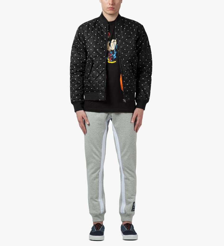 Black Dots Bomber Jacket Placeholder Image