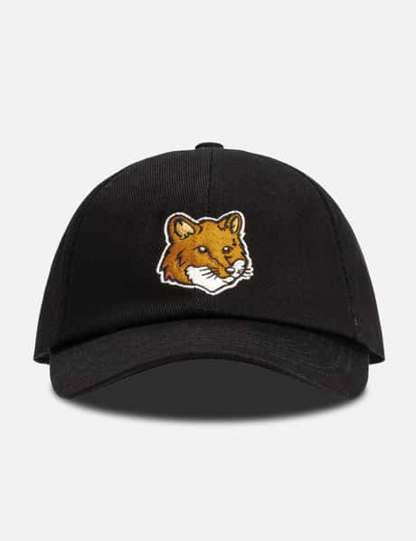 Maison Kitsuné Large Fox Head Embroidery 6p Cap HBX