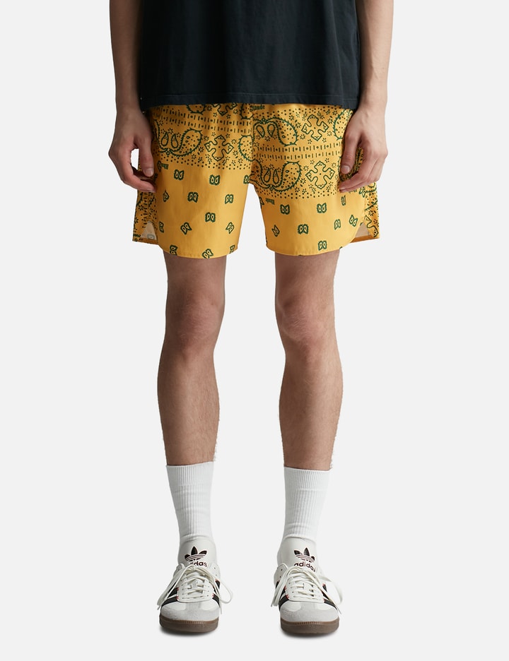 Bandana Print Swim Trunks Placeholder Image