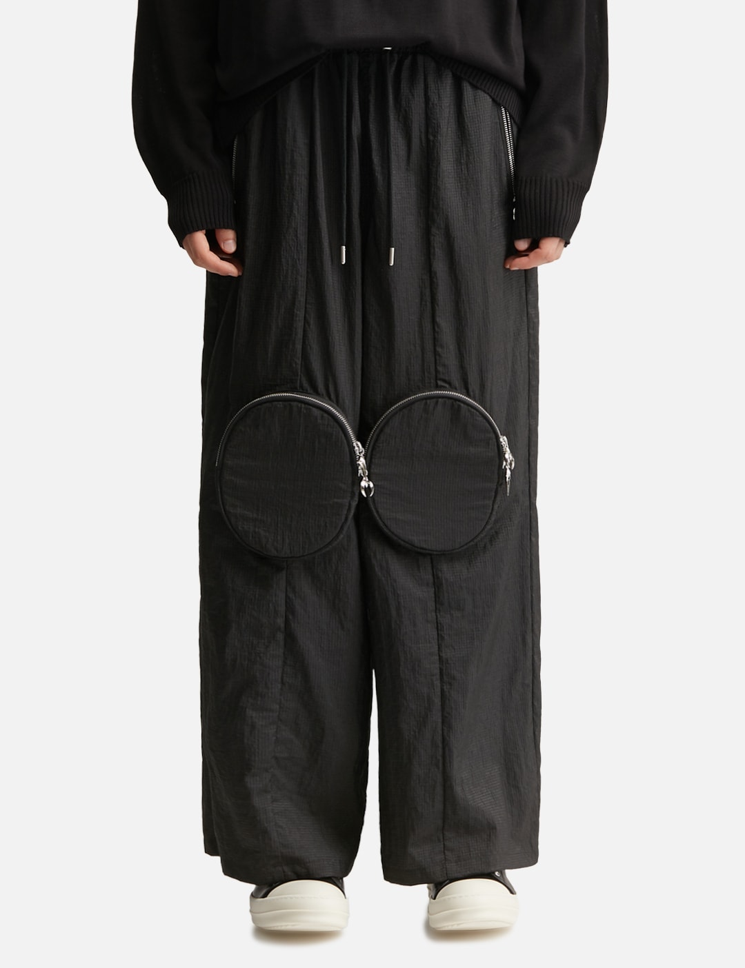 Knee Lock Cargo Wide Pants view 18
