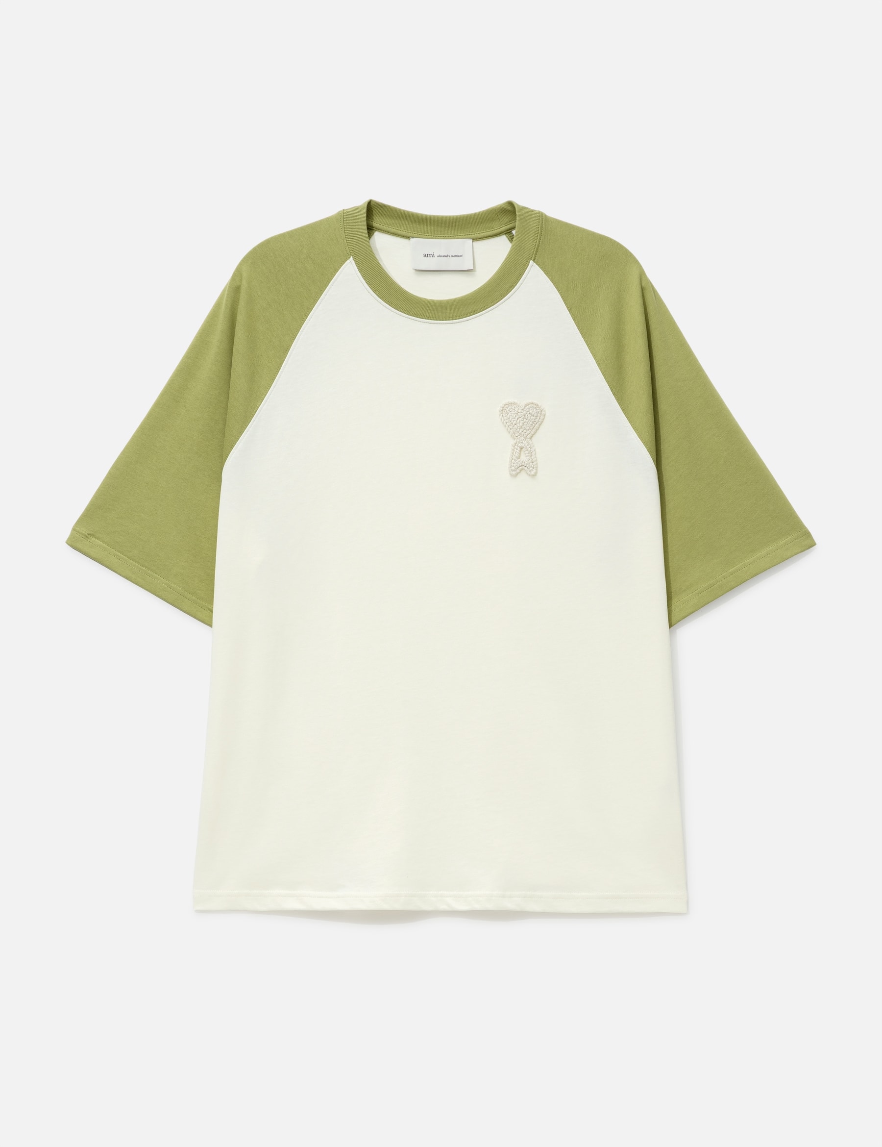 De Coeur Two Tone Thick Cotton Jersey T-Shirt view 16