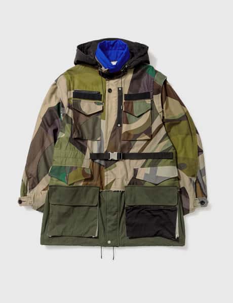 Sacai - KAWS プリント ブルゾン | HBX - ハイプビースト(Hypebeast)が 