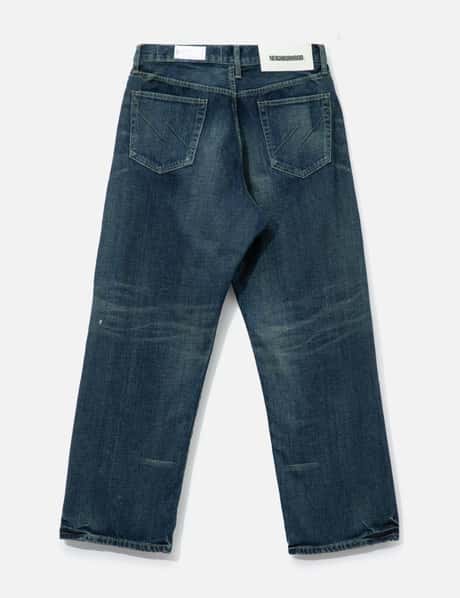 Washed Denim DP Wide Pants view 8