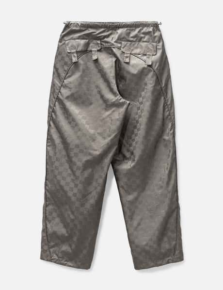 Nylon Monogram Parachute Trousers view 8