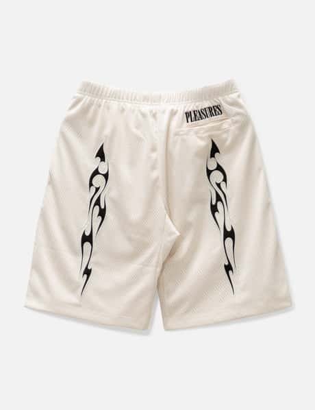 Pleasures - Flame Mesh Shorts  HBX - Globally Curated Fashion and  Lifestyle by Hypebeast