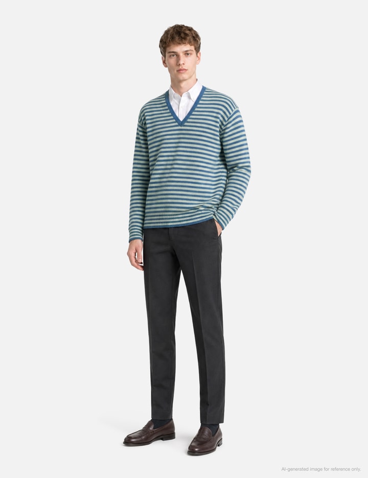 Moondal Risca Knit In Fade Blue
