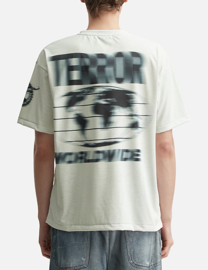 TOLQ Trompe L'Oeil Blurry T-Shirt