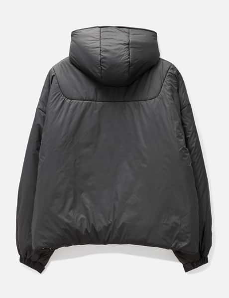 Ultra Fine Nylon Sculptural Puffer Space Grey view 10