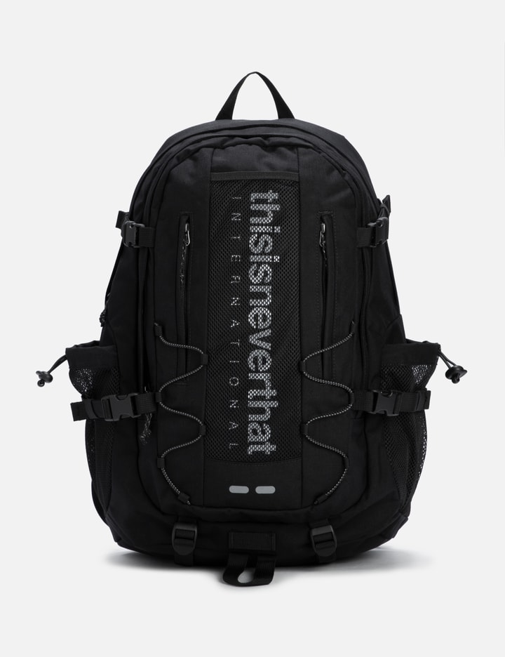 Thisisneverthat Intl-logo Backpack 30 In Black