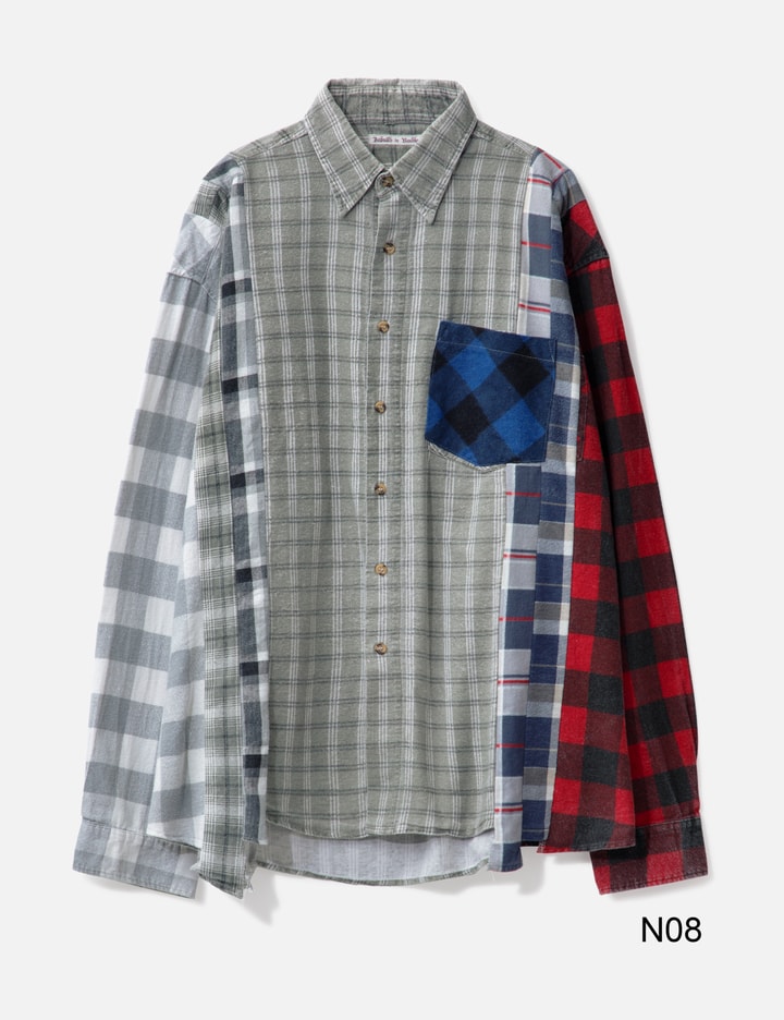 7 Cuts Wide Flannel Shirt Placeholder Image