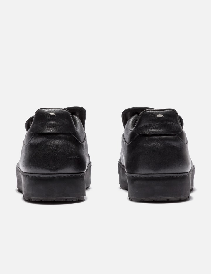 Shop Maison Margiela Leather Loafer In Black
